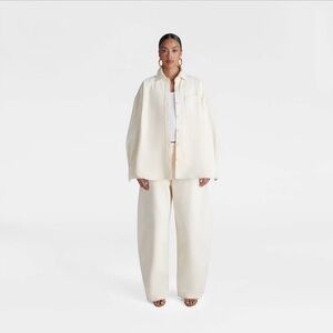 KBB by KAHLANA Women's 'The Samira Long Sleeve Collared Denim Button Down' XS